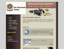 Tablet Screenshot of polyibadanbankingandfinance.com